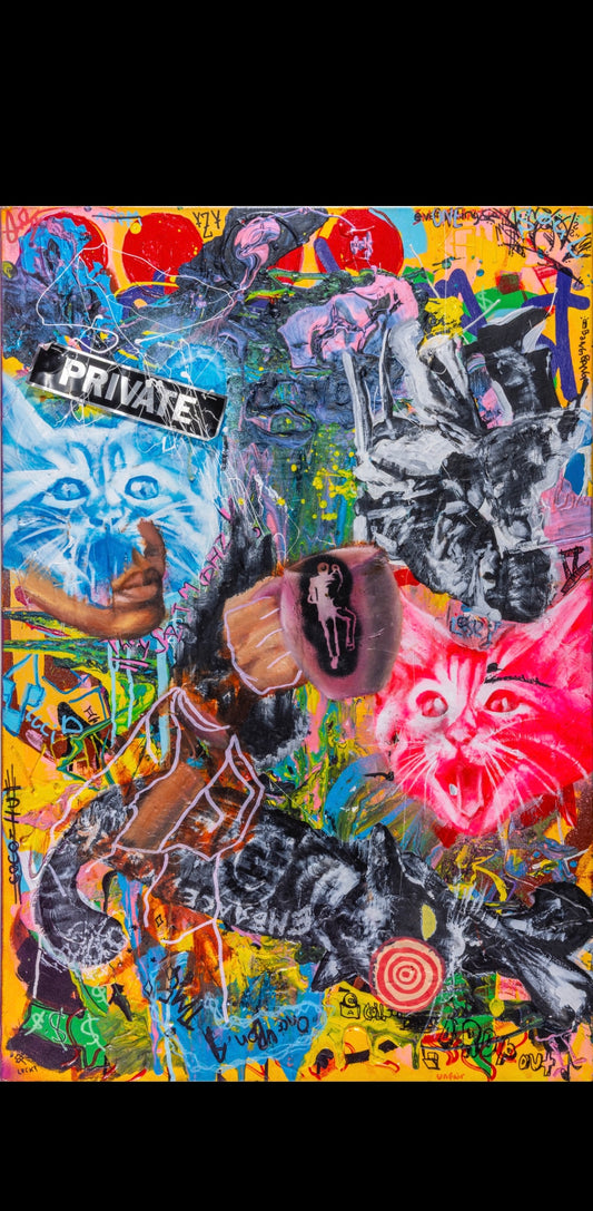 “Private Talks” Art Print