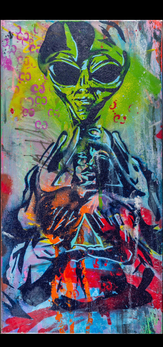 “Alien Autopsy” Art Print